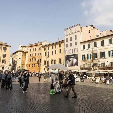 Cadensplace - Overlooking Piazza Navona By Dbalconycollection Appartement