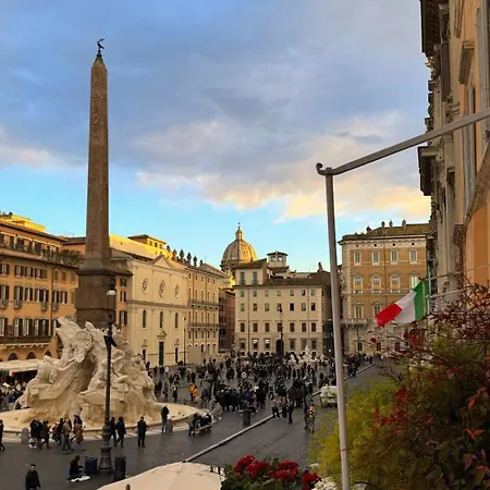 Cadensplace - Overlooking Piazza Navona By Dbalconycollection Διαμέρισμα *