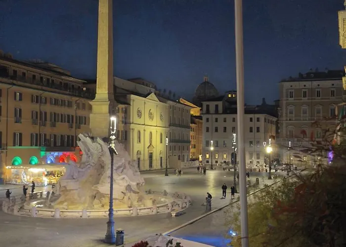 Apartman Cadensplace - Overlooking Piazza Navona By Dbalconycollection Róma