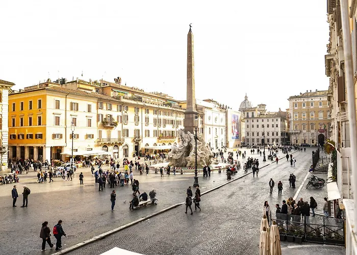 Cadensplace - Overlooking Piazza Navona By Dbalconycollection Apartman Róma