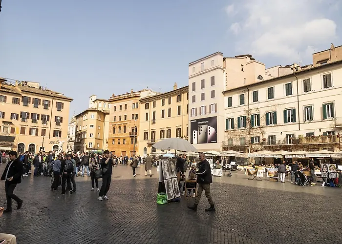 Cadensplace - Overlooking Piazza Navona By Dbalconycollection Apartman